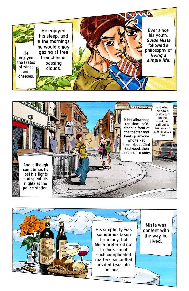 JoJo no Kimyou na Bouken: Part 5 - Ougon no Kaze Color-ban Chapter 69 - Page 3