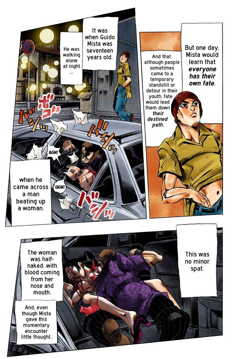 JoJo no Kimyou na Bouken: Part 5 - Ougon no Kaze Color-ban Chapter 69 - Page 4