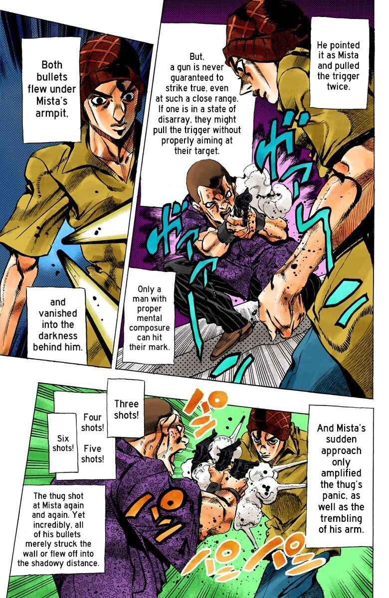 JoJo no Kimyou na Bouken: Part 5 - Ougon no Kaze Color-ban Chapter 69 - Page 6