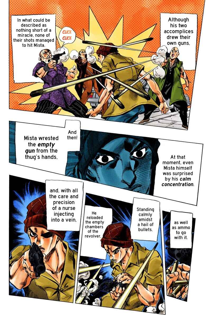 JoJo no Kimyou na Bouken: Part 5 - Ougon no Kaze Color-ban Chapter 69 - Page 7
