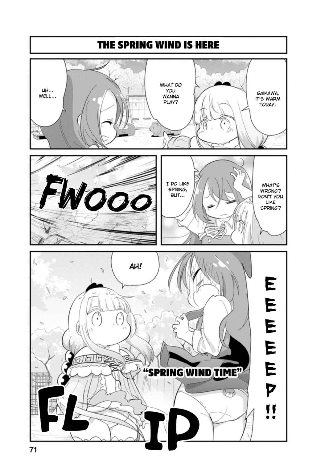 Kobayashi-san Chi no Maid Dragon - Kanna no Nichijou Chapter 86 - Page 1