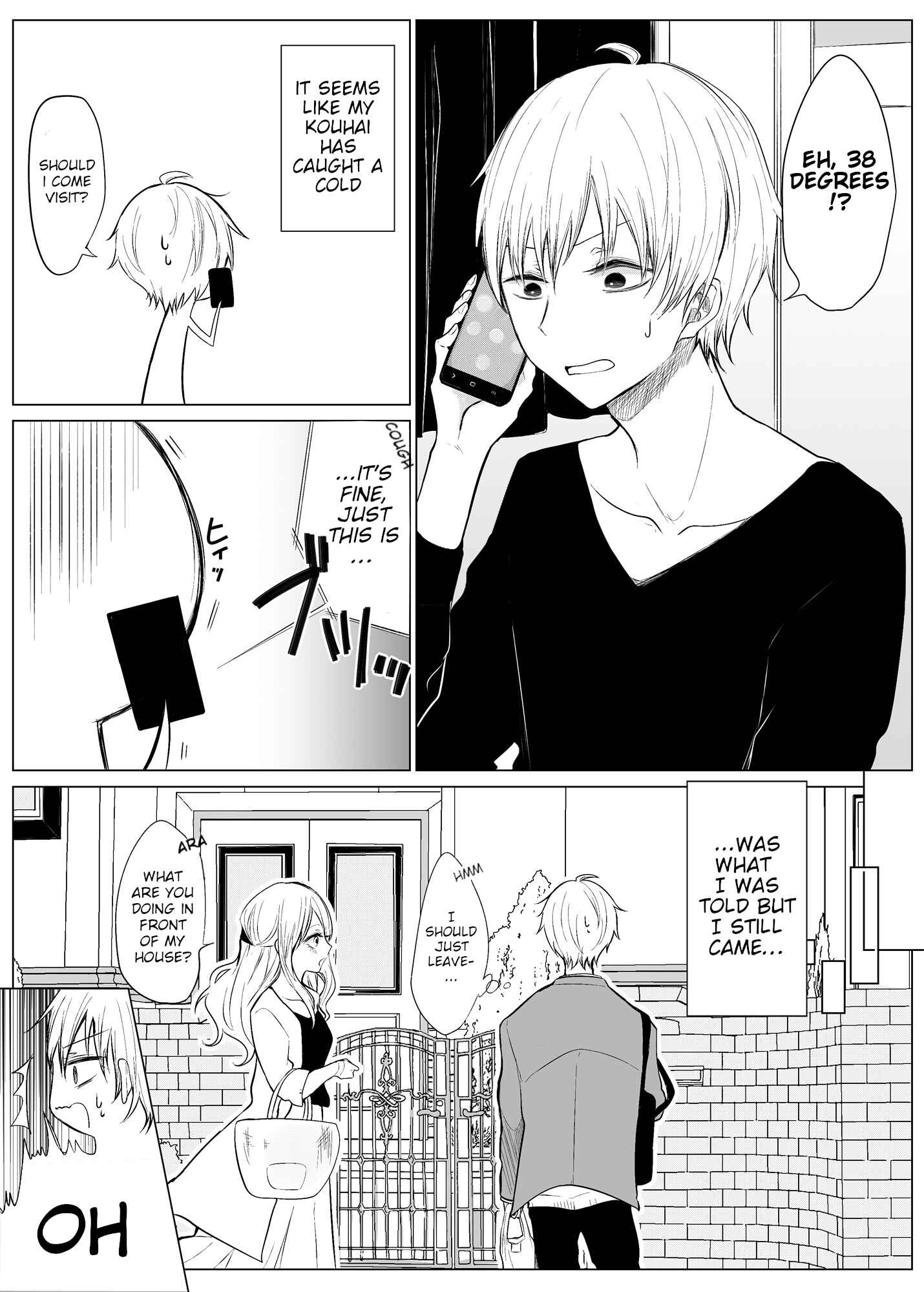 Ichizu de Bitch na Kouhai Chapter 13 - Page 1