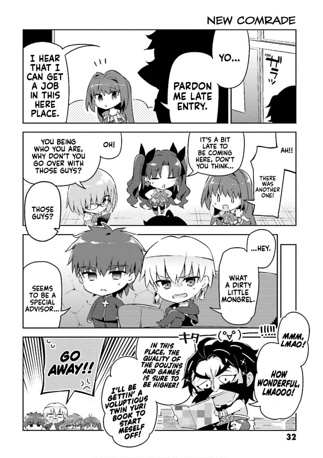 Type-Moon Gakuen - Chibi Chuki! Chapter 25 - Page 12