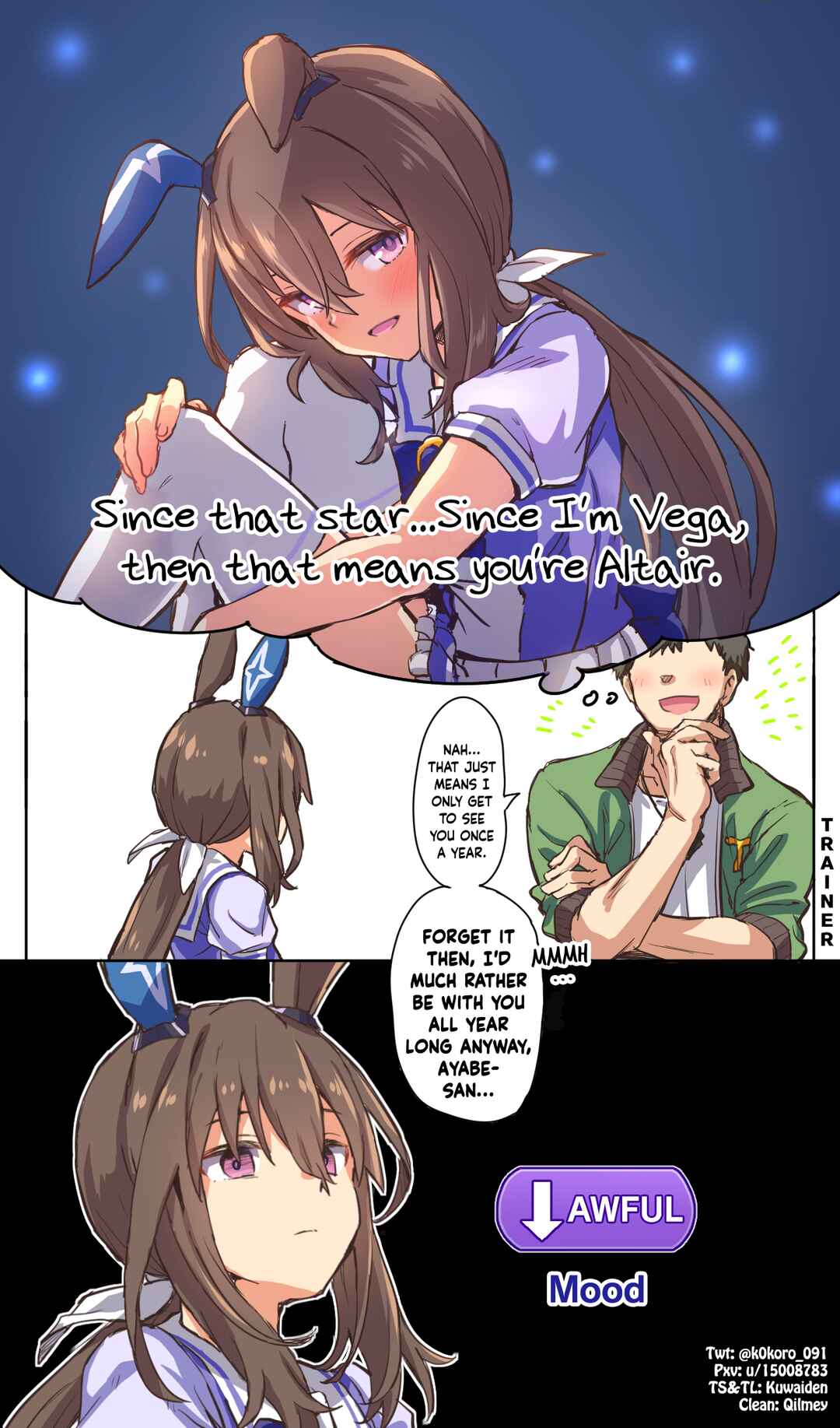 Uma Musume Pretty Derby - Admire Vega is Suki (Doujinshi) Chapter 1 - Page 2