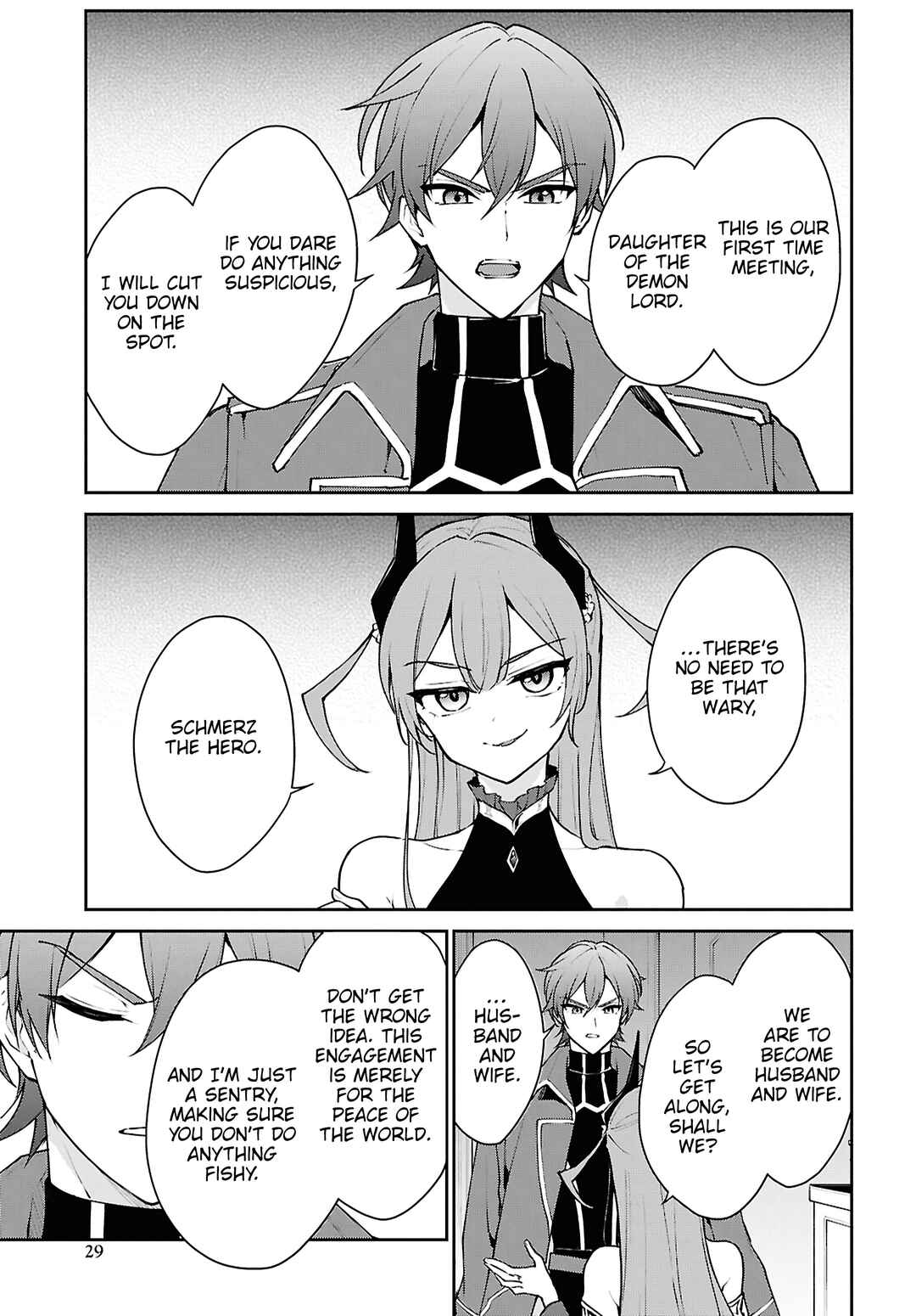 Maou no Musume wa Yuusha to Seiryaku Kekkon Shitai Chapter 1 - Page 23
