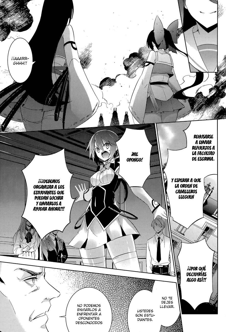 Magika no Kenshi to Shoukan Maou Chapter 35 - Page 12