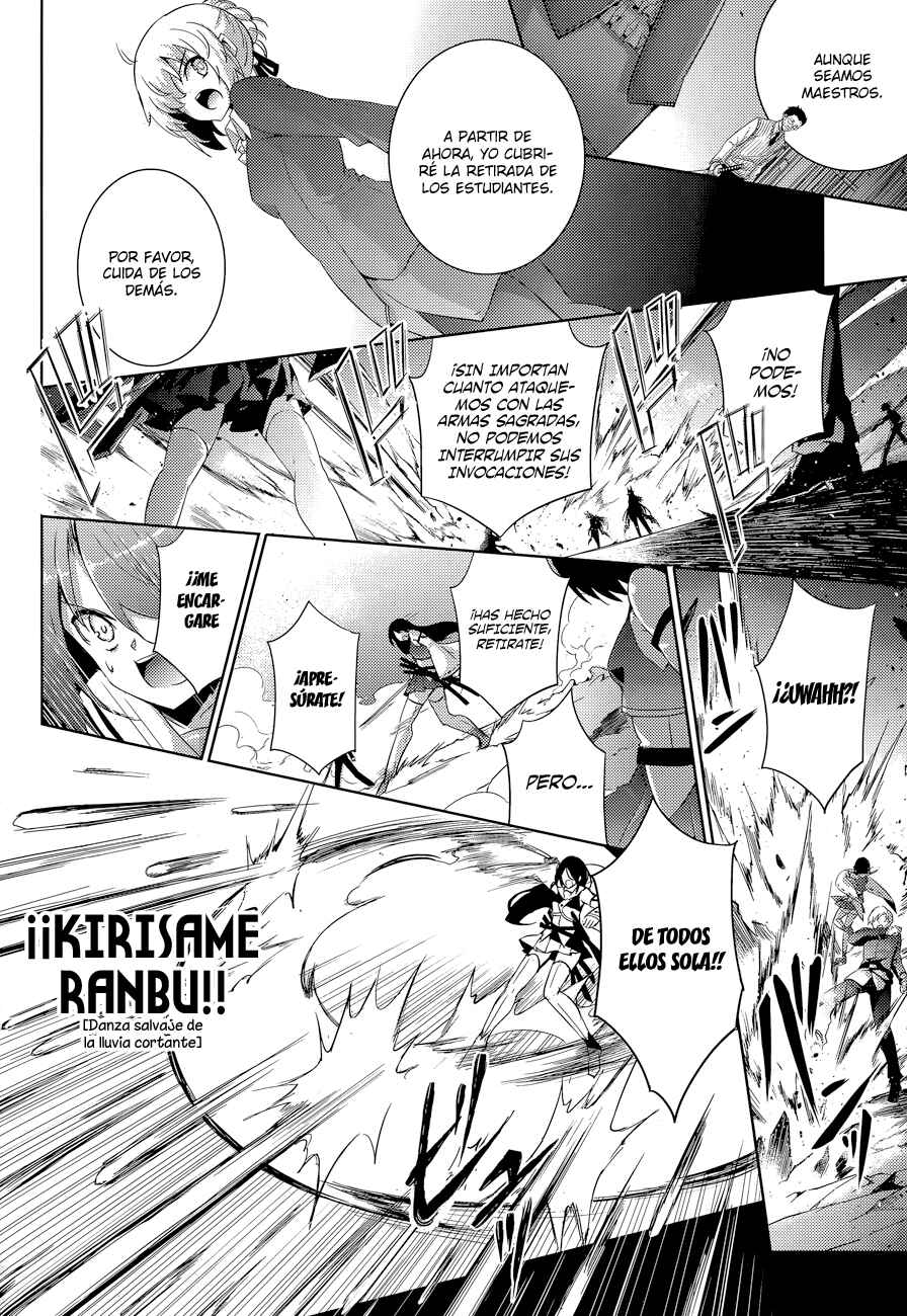 Magika no Kenshi to Shoukan Maou Chapter 35 - Page 7