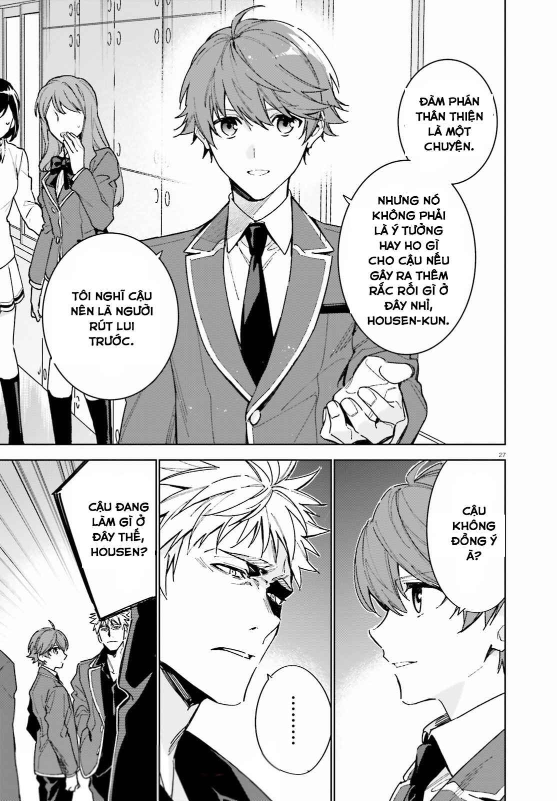 Youkoso Jitsuryoku Shijou Shugi no Kyoushitsu e: 2-nensei-hen Chapter 3 - Page 27