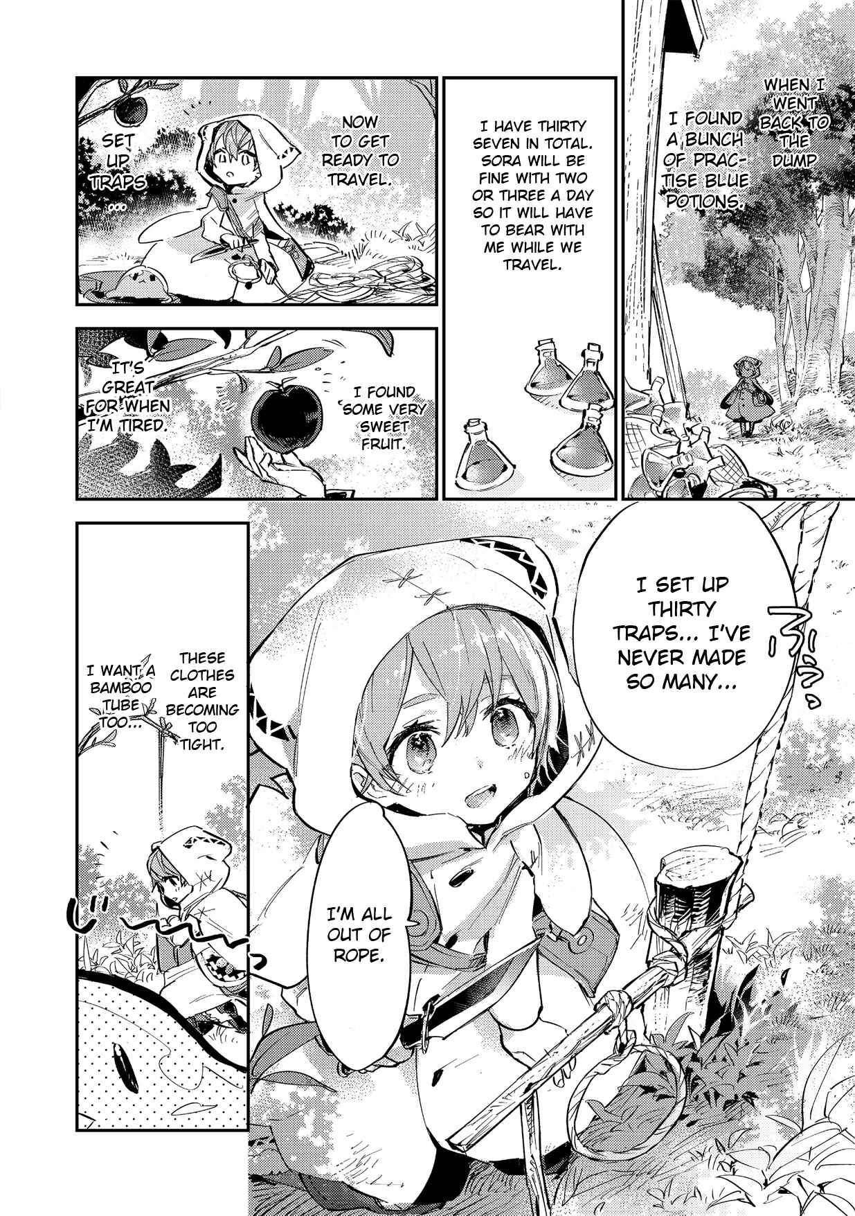 Saijaku Tamer wa Gomi Hiroi no Tabi wo Hajimemashita. @COMIC Chapter 3.2 - Page 4