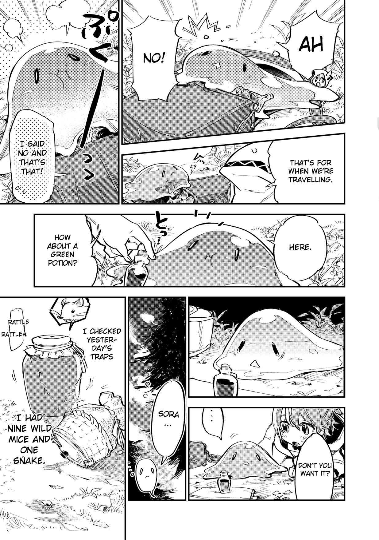 Saijaku Tamer wa Gomi Hiroi no Tabi wo Hajimemashita. @COMIC Chapter 3.2 - Page 5