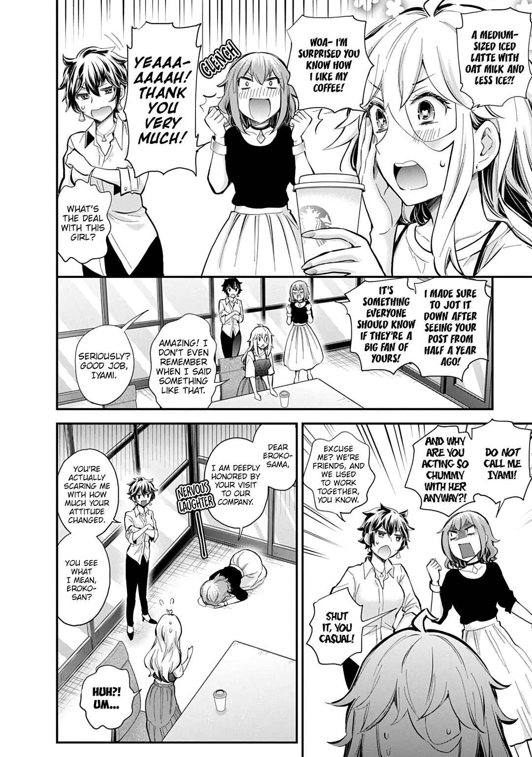 Shingeki no Eroko-san: Hen na Oneesan wa Danshi Kousei to Nakayoku Naritai Chapter 57 - Page 11
