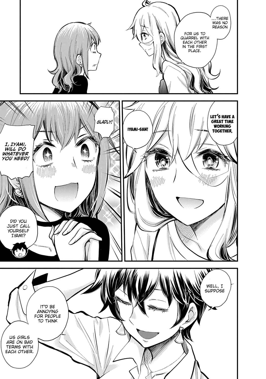 Shingeki no Eroko-san: Hen na Oneesan wa Danshi Kousei to Nakayoku Naritai Chapter 57 - Page 14