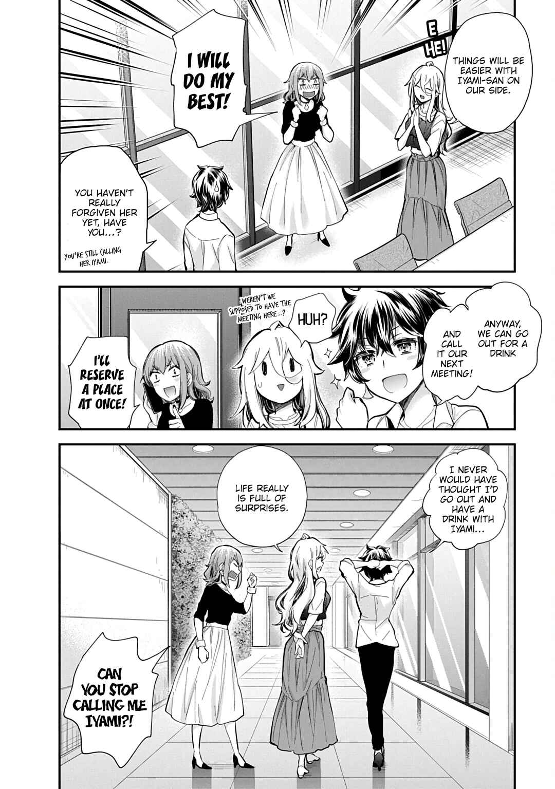 Shingeki no Eroko-san: Hen na Oneesan wa Danshi Kousei to Nakayoku Naritai Chapter 57 - Page 15