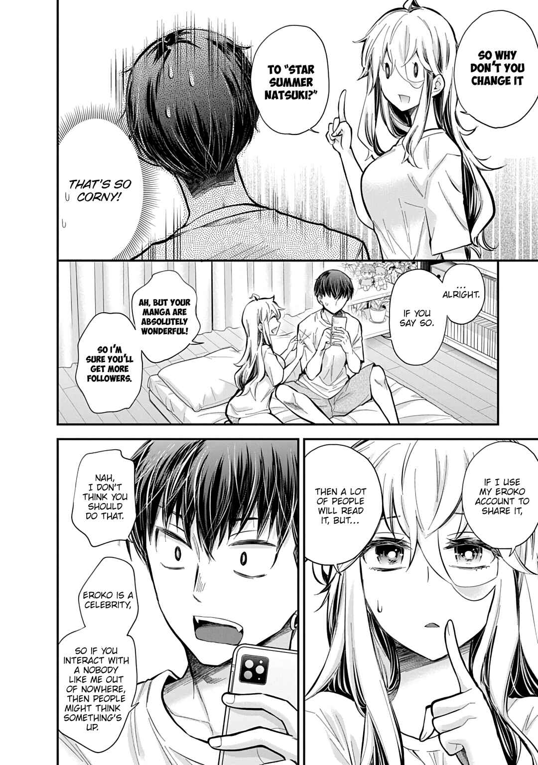 Shingeki no Eroko-san: Hen na Oneesan wa Danshi Kousei to Nakayoku Naritai Chapter 57 - Page 21