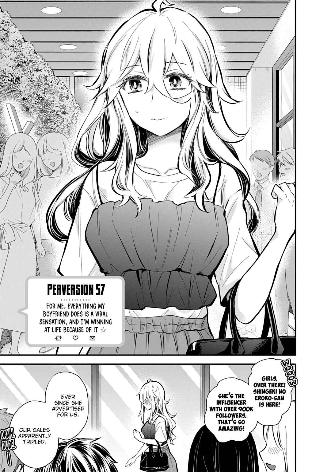 Shingeki no Eroko-san: Hen na Oneesan wa Danshi Kousei to Nakayoku Naritai Chapter 57 - Page 6
