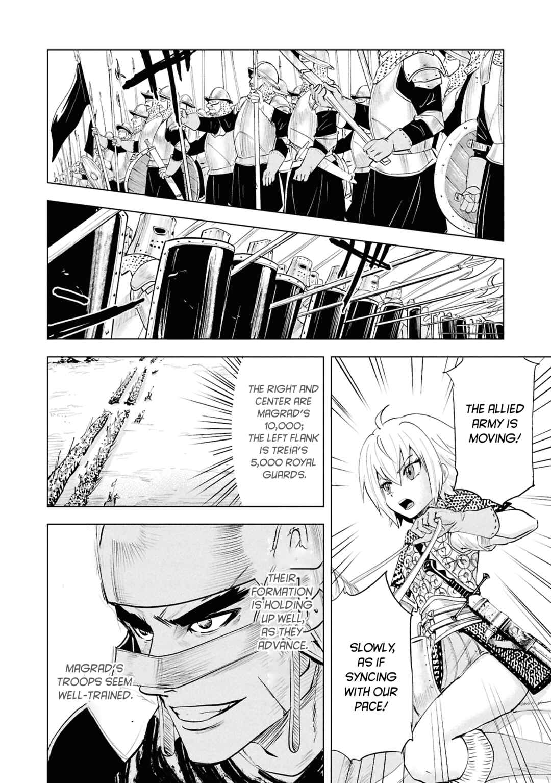 Oukoku e Tsuzuku Michi - Dorei Kenshi no Nariagari Harem Life Chapter 97 - Page 12