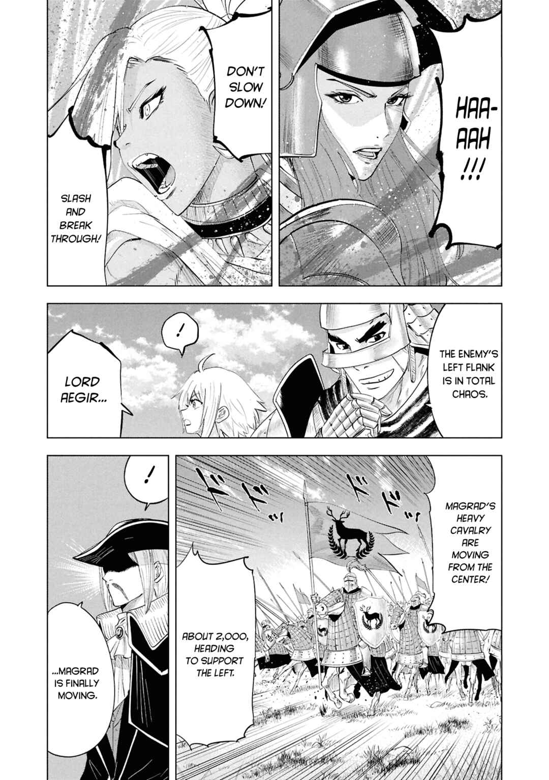 Oukoku e Tsuzuku Michi - Dorei Kenshi no Nariagari Harem Life Chapter 97 - Page 23