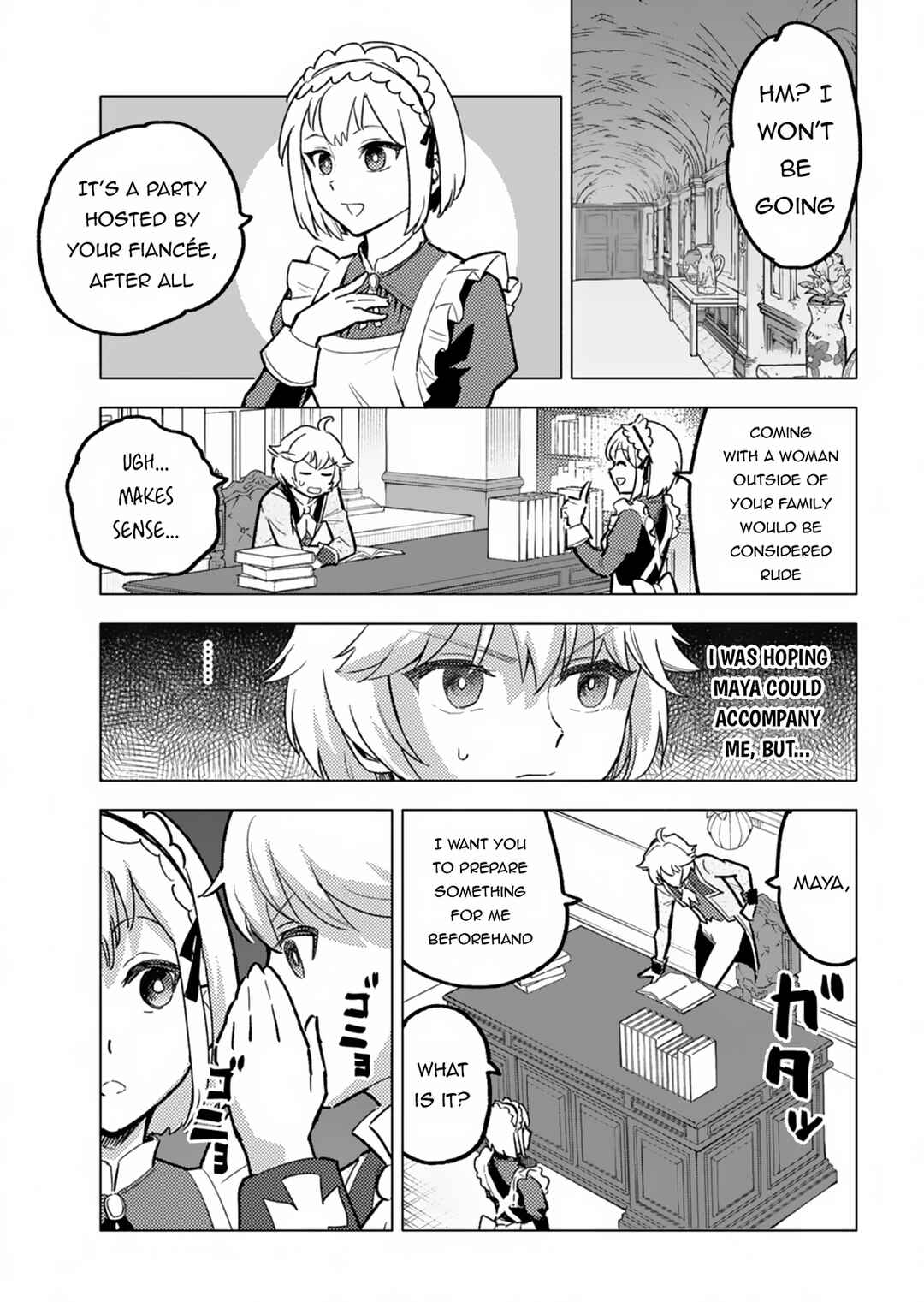 Tada no Murabito no Boku ga, Sanbyakunen-mae no Boukun Ouji ni Tensei Shite Shimaimashita: Zense no Chishiki de Ansatsu Flag o Kaihi Shite, Odayaka ni Ikinokorimasu! Chapter 4 - Page 4