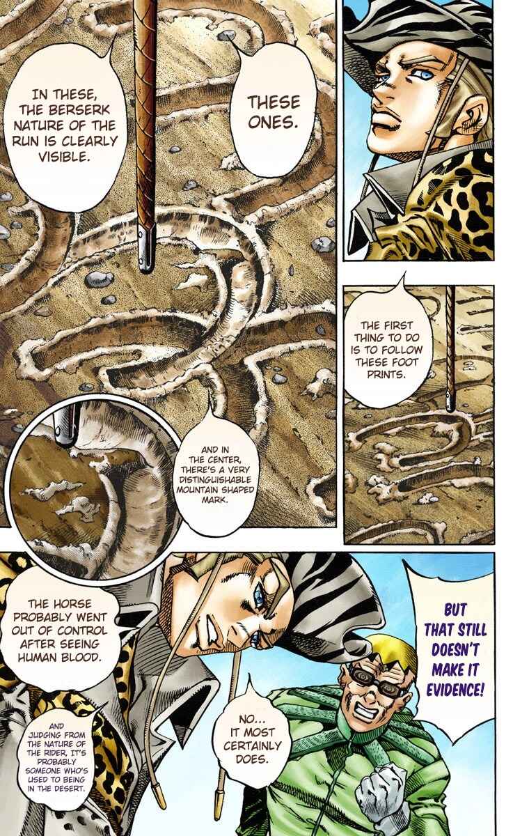 JoJo no Kimyou na Bouken: Part 7 - Steel Ball Run Color-ban Chapter 13 - Page 11