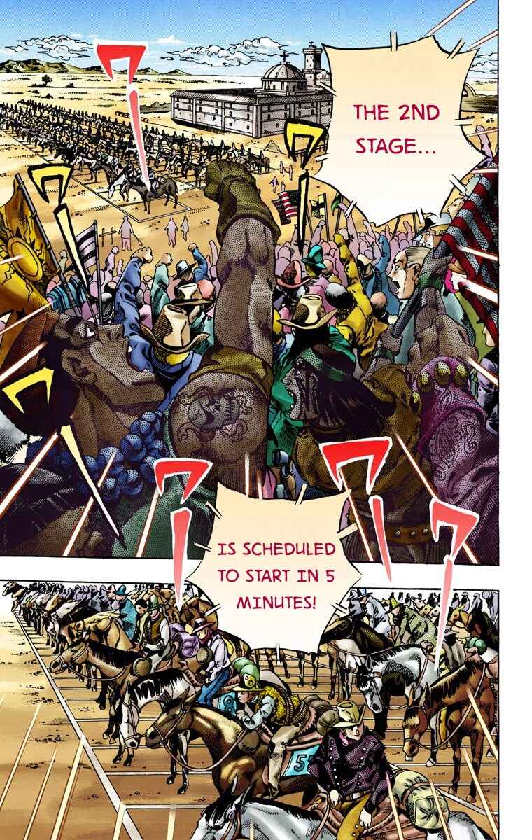 JoJo no Kimyou na Bouken: Part 7 - Steel Ball Run Color-ban Chapter 13 - Page 15