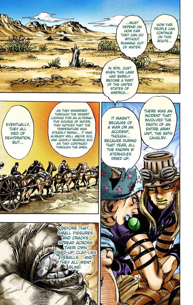 JoJo no Kimyou na Bouken: Part 7 - Steel Ball Run Color-ban Chapter 13 - Page 20