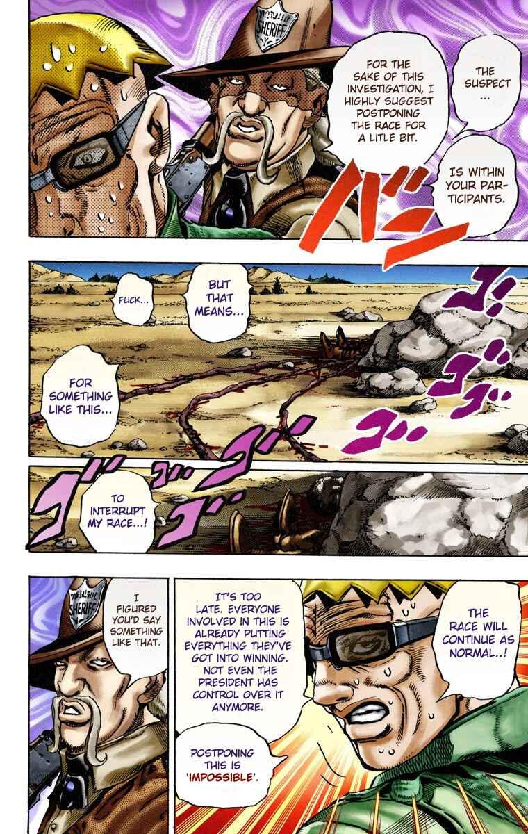 JoJo no Kimyou na Bouken: Part 7 - Steel Ball Run Color-ban Chapter 13 - Page 3