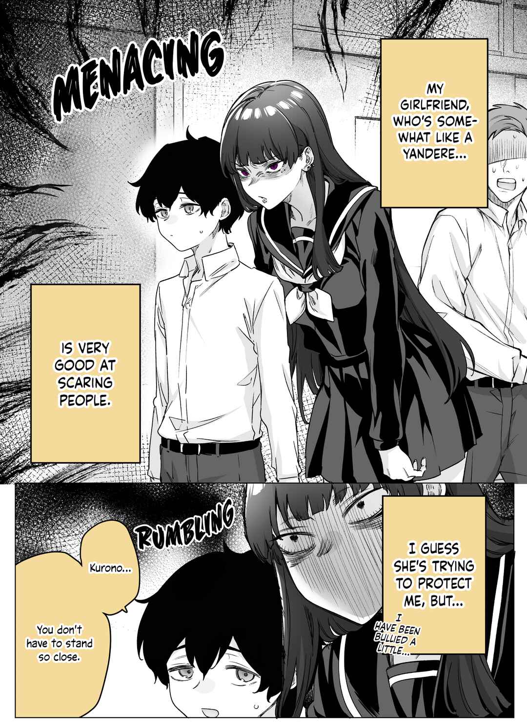 I Thought She Was a Yandere, but Apparently She's Even Worse Chapter 14 - Page 1