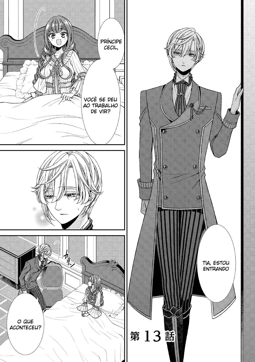 Jishou Akuyaku Reijou na Kon'yakusha no Kansatsu Kiroku. Chapter 13 - Page 2