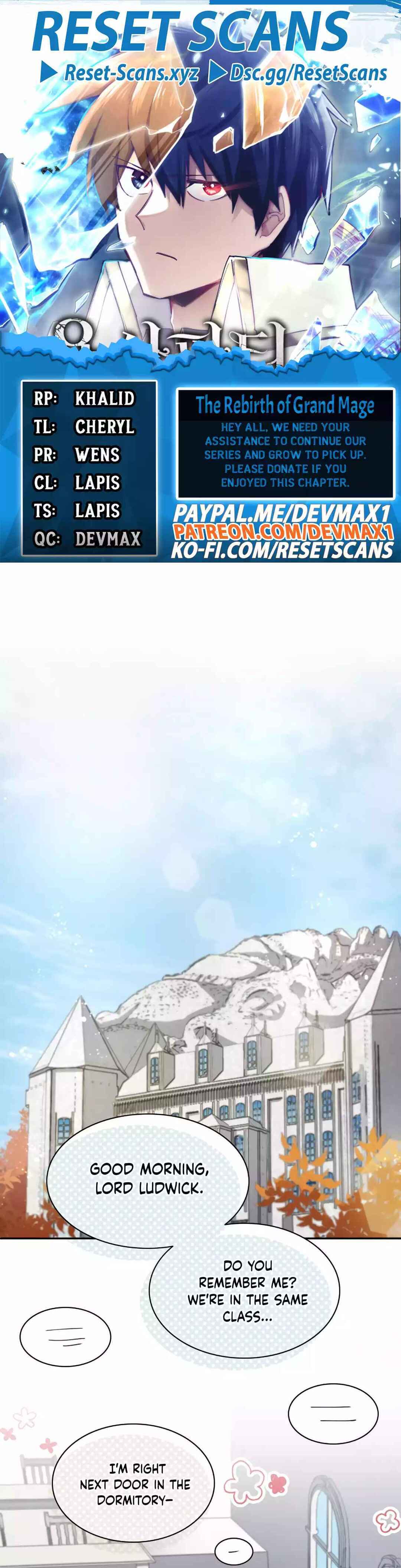 Reincarnation of the Hero Party's Grand Mage Chapter 29 - Page 1