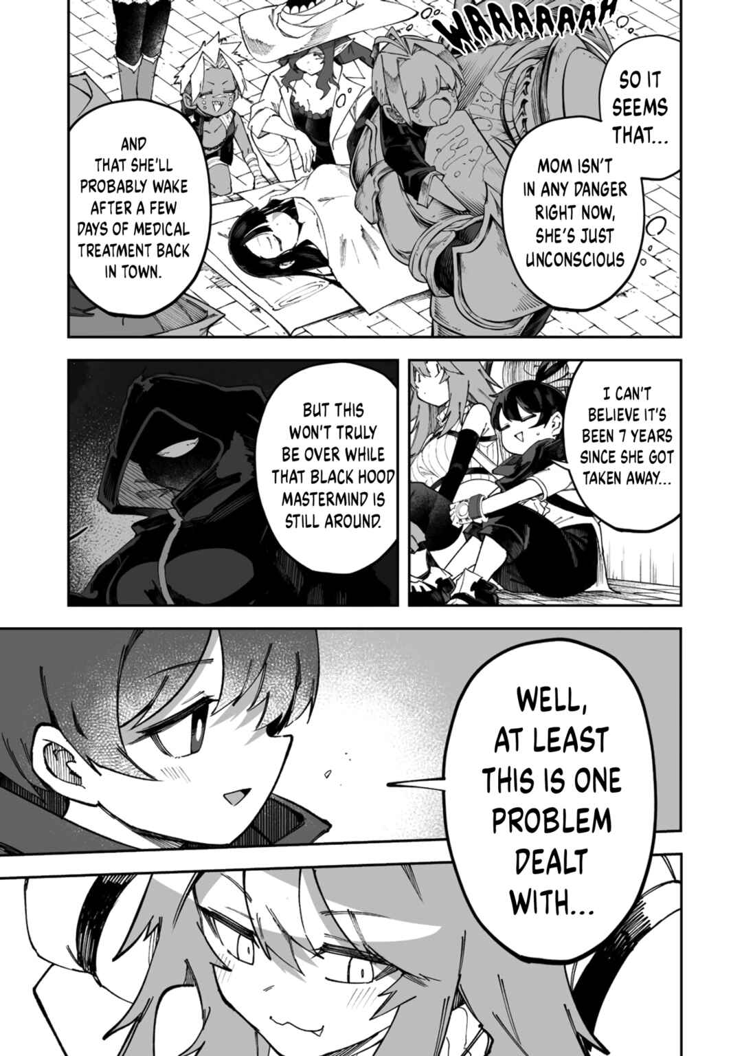Shiboritoranaide, Onna Shounin-san!! Chapter 61.2 - Page 7