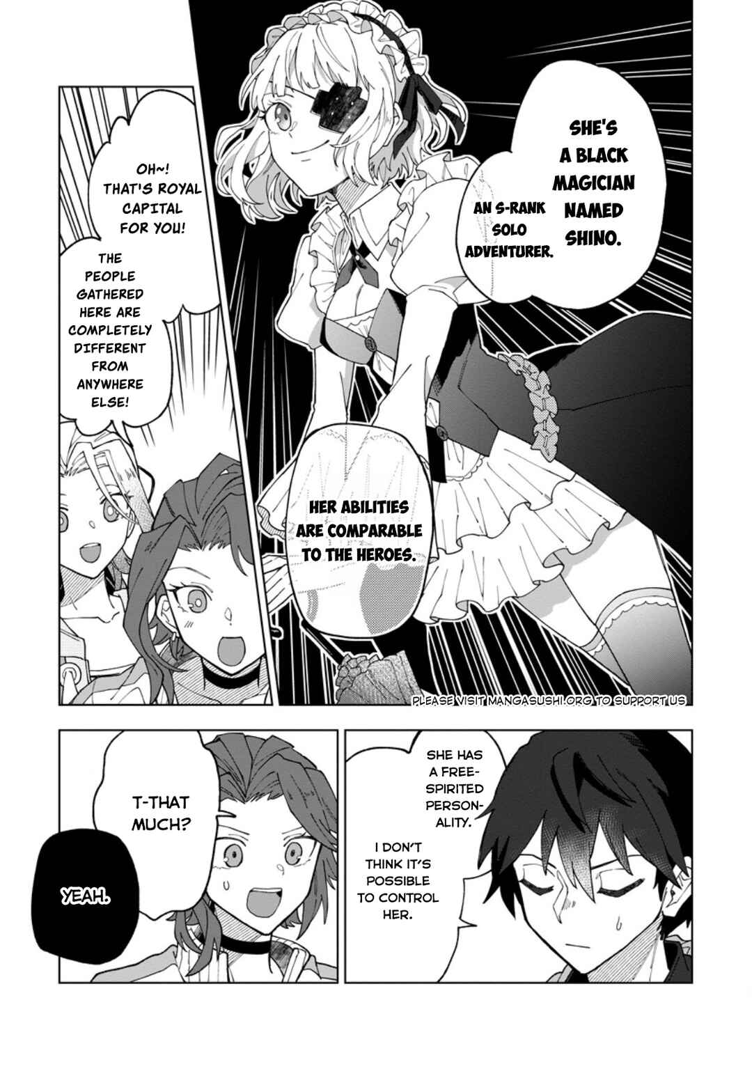 Yuusha Party wo Tsuihou Sareta Shiro Madoushi, S-Rank Boukensha ni Hirowareru: Kono Shiro Madoushi ga Kikakugai Sugiru Chapter 30.2 - Page 2