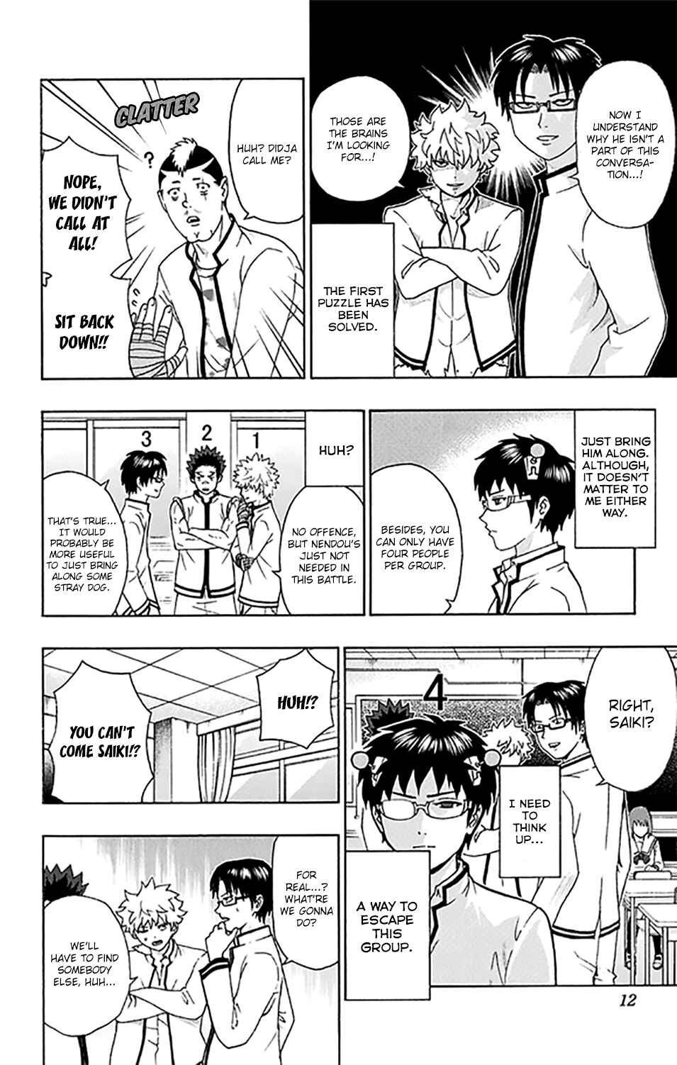 The Disastrous Life of Saiki K. Chapter 263 - Page 13
