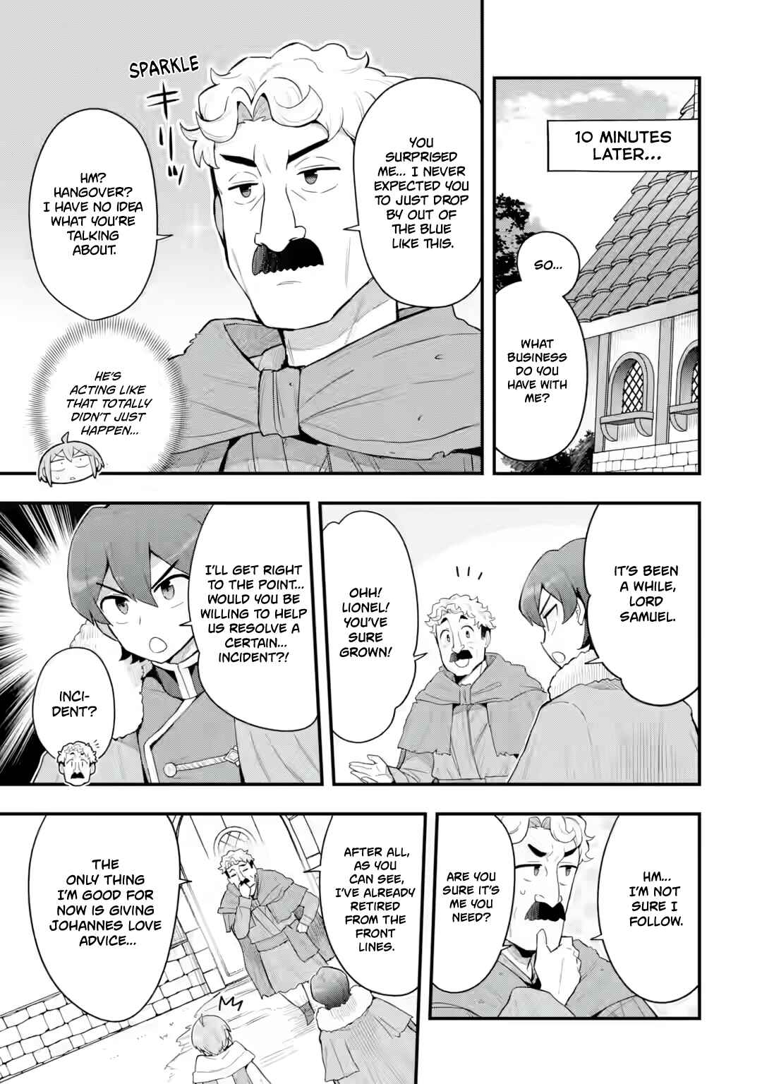 Hai Kouen no Homeless Seijo Chapter 8.1 - Page 7