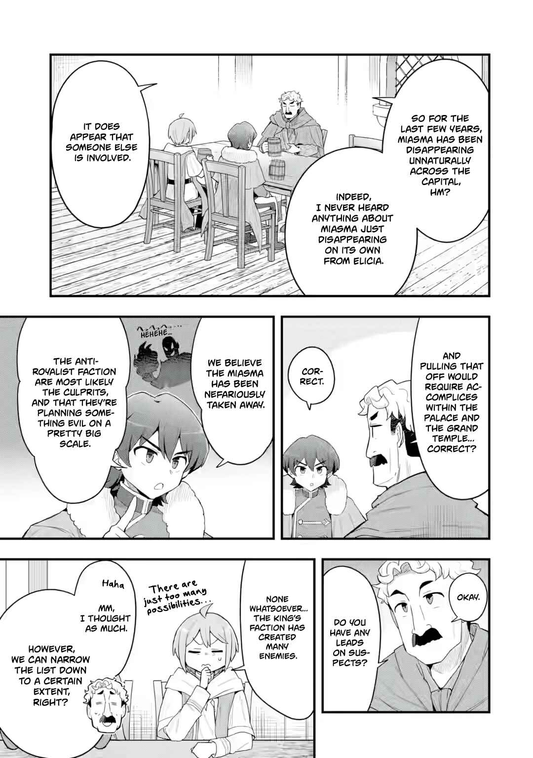Hai Kouen no Homeless Seijo Chapter 8.1 - Page 9