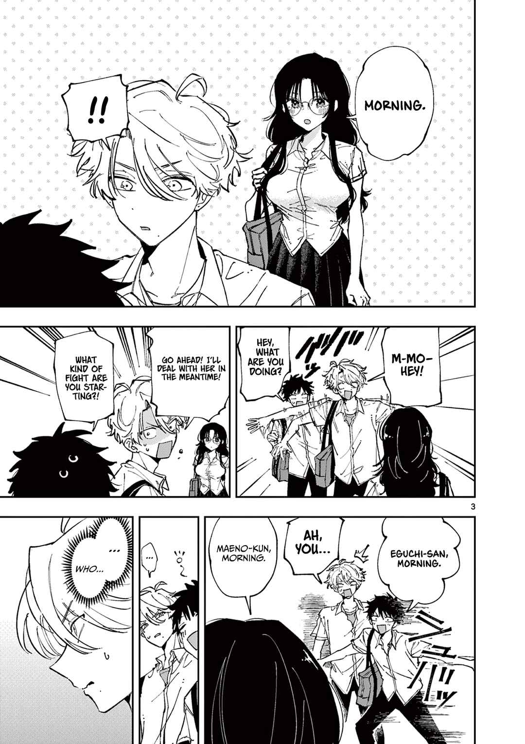 Tonari no Seki no Yatsu ga Souiu Me de Mitekuru Chapter 8 - Page 3