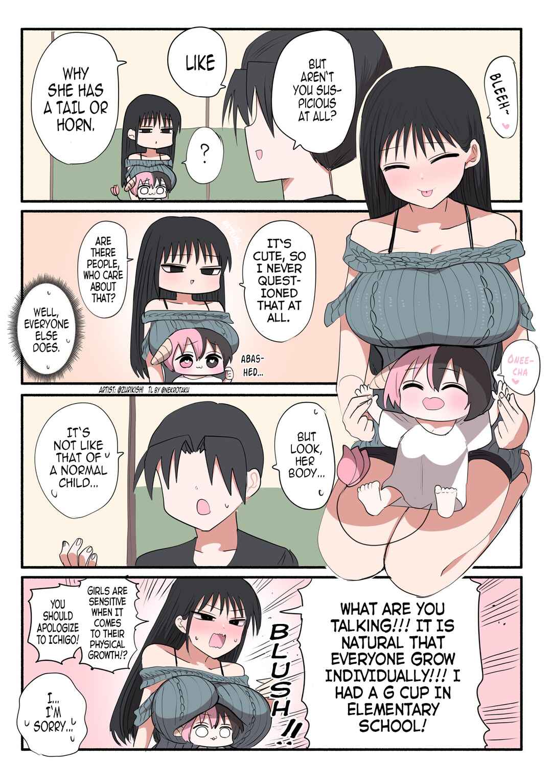 Half Succubus wo Hirotta Chapter 208 - Page 1