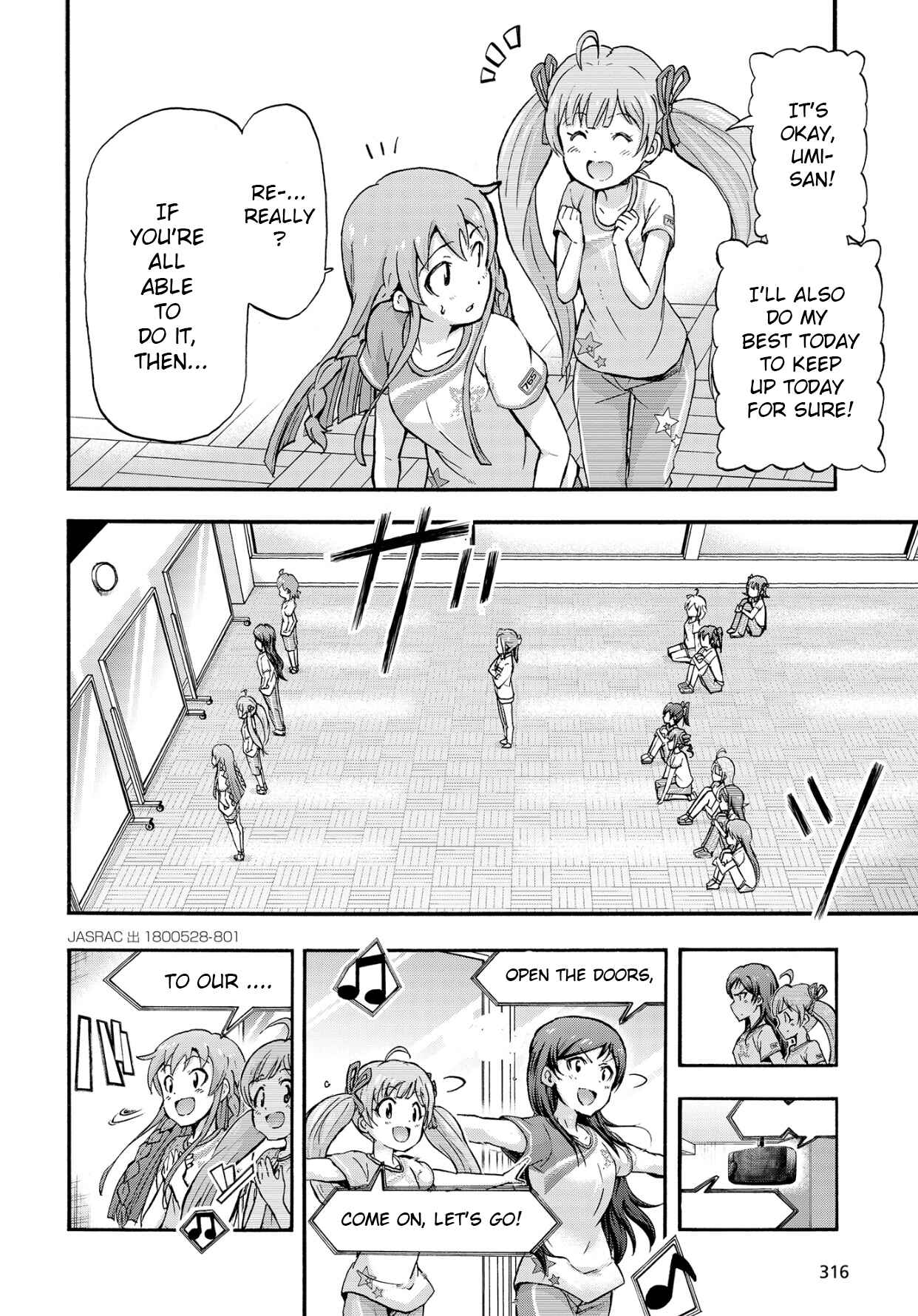 THE iDOLM@STER MILLION LIVE! Blooming Clover Chapter 10 - Page 6