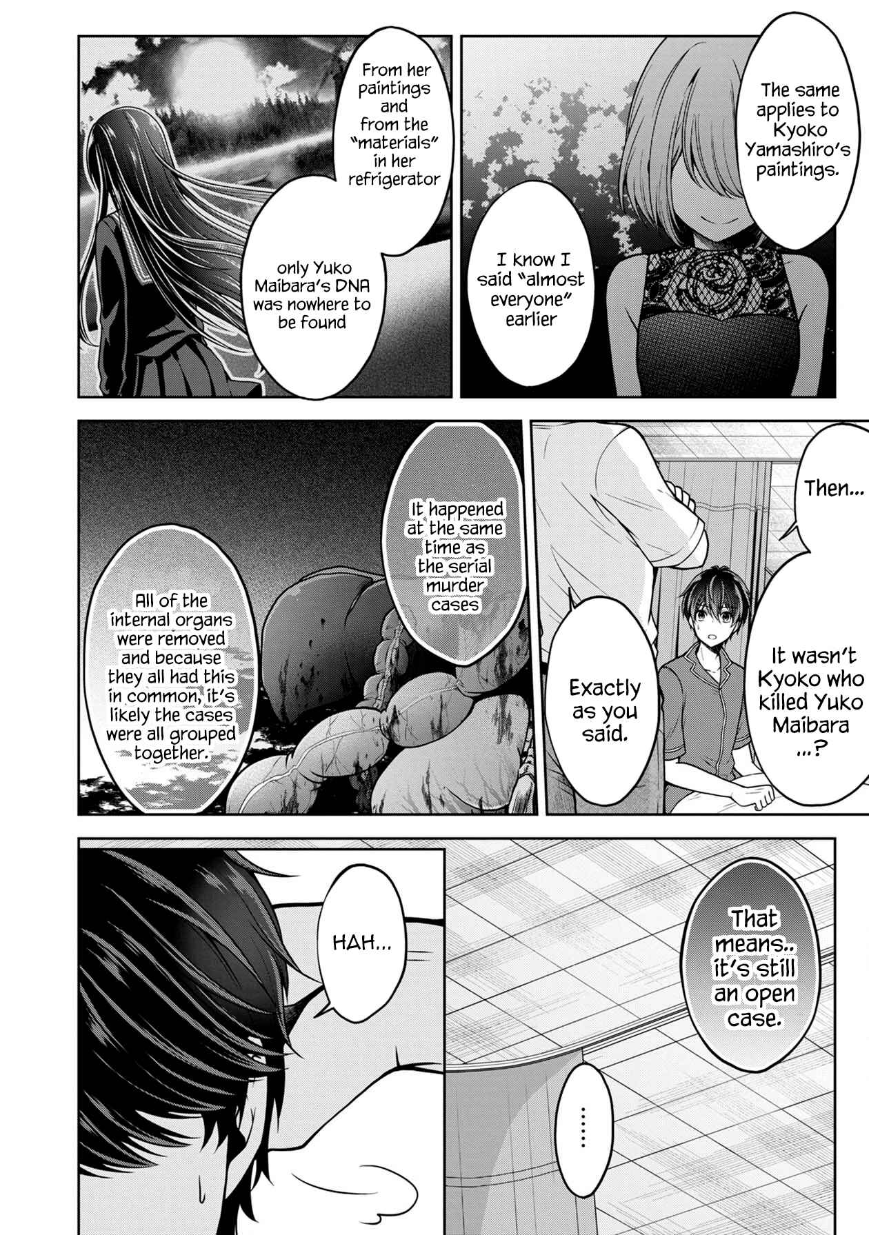 Namae no nai Kaibutsu - Kumo to Shoujo to Ryoki Satsujin Chapter 12 - Page 14