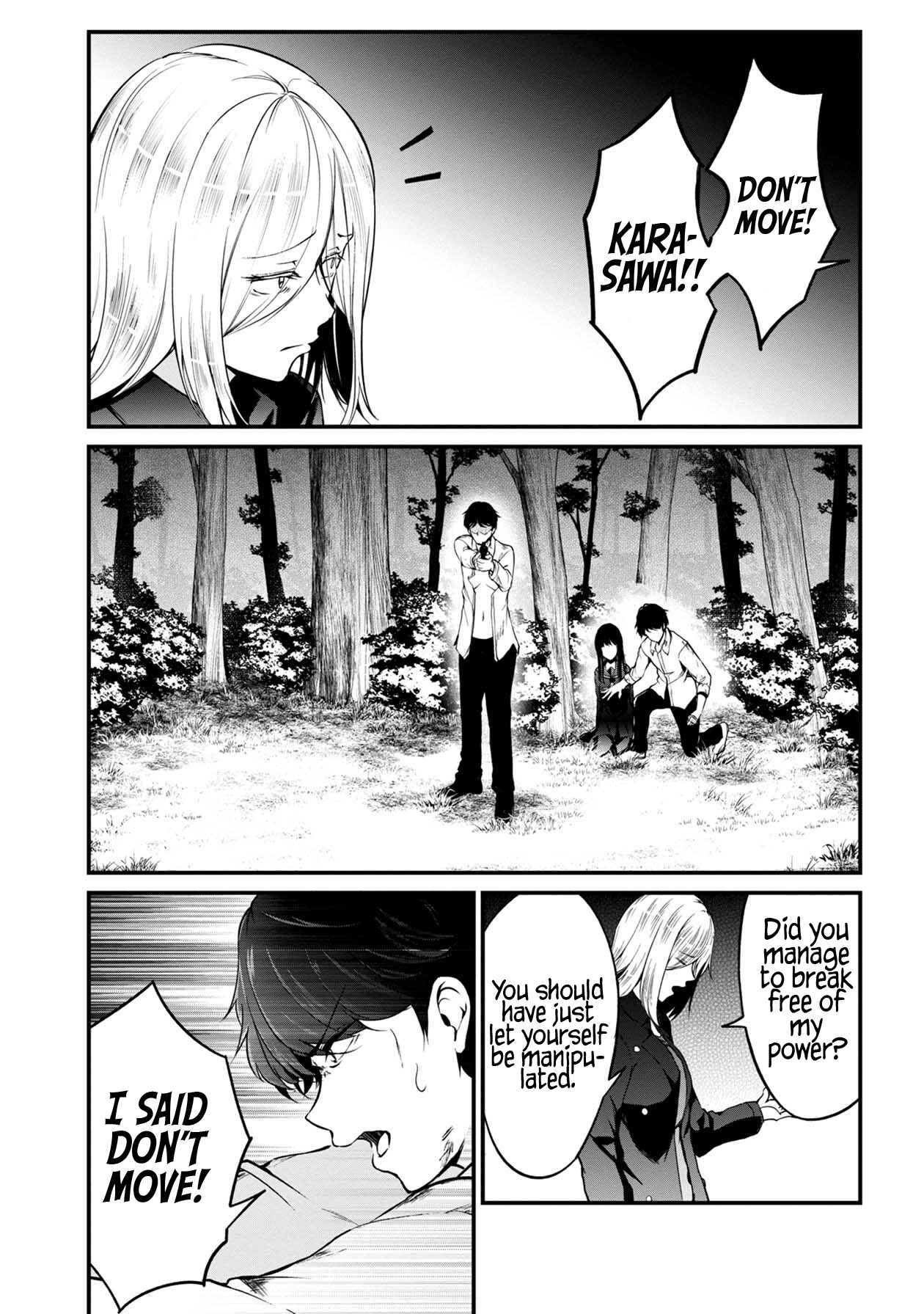 Namae no nai Kaibutsu - Kumo to Shoujo to Ryoki Satsujin Chapter 32 - Page 29