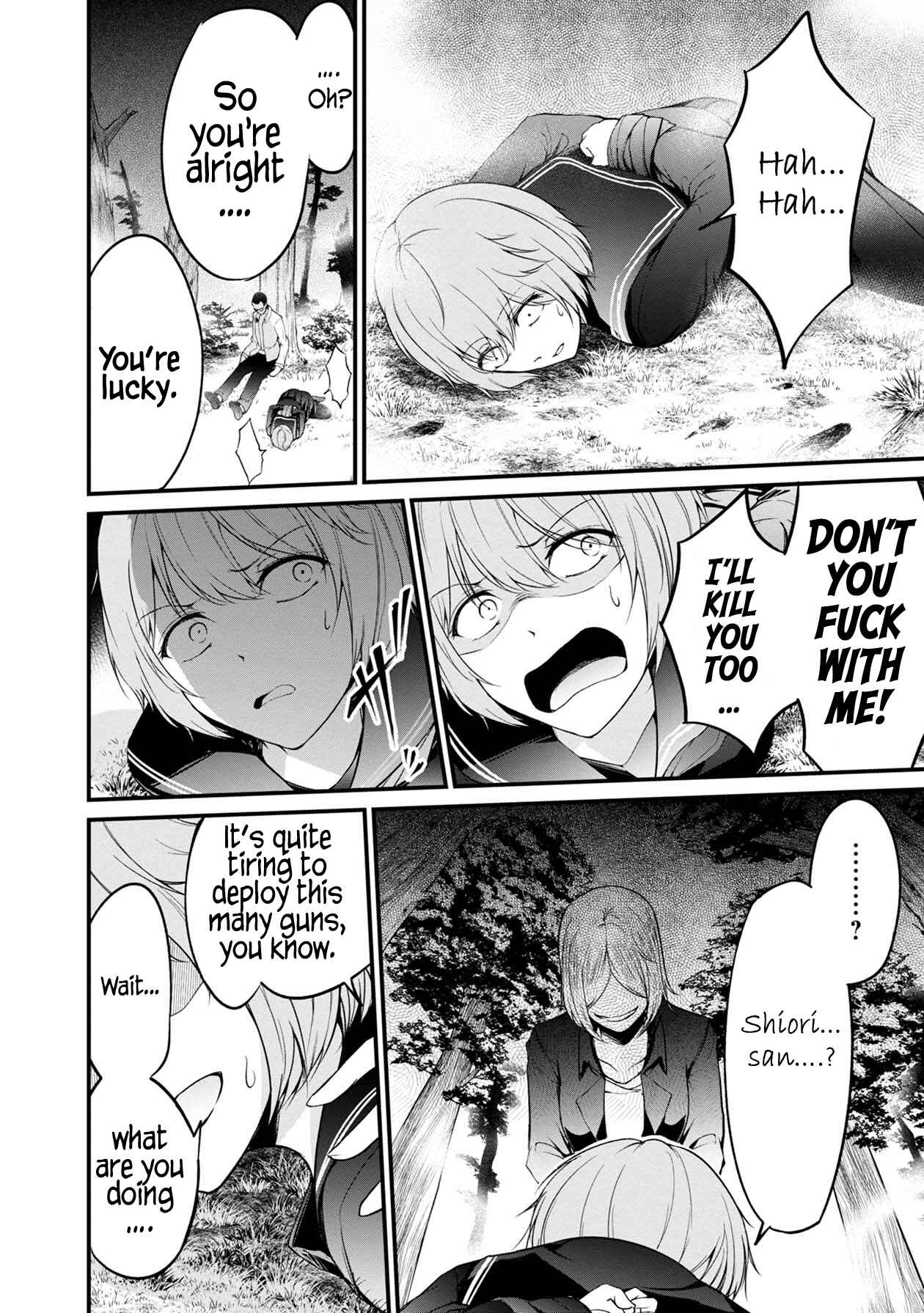 Namae no nai Kaibutsu - Kumo to Shoujo to Ryoki Satsujin Chapter 32 - Page 39