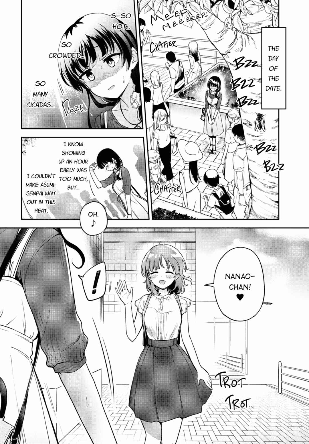 Asumi-chan wa Les Fuuzoku ni Kyoumi ga Arimasu! Chapter 17 - Page 4