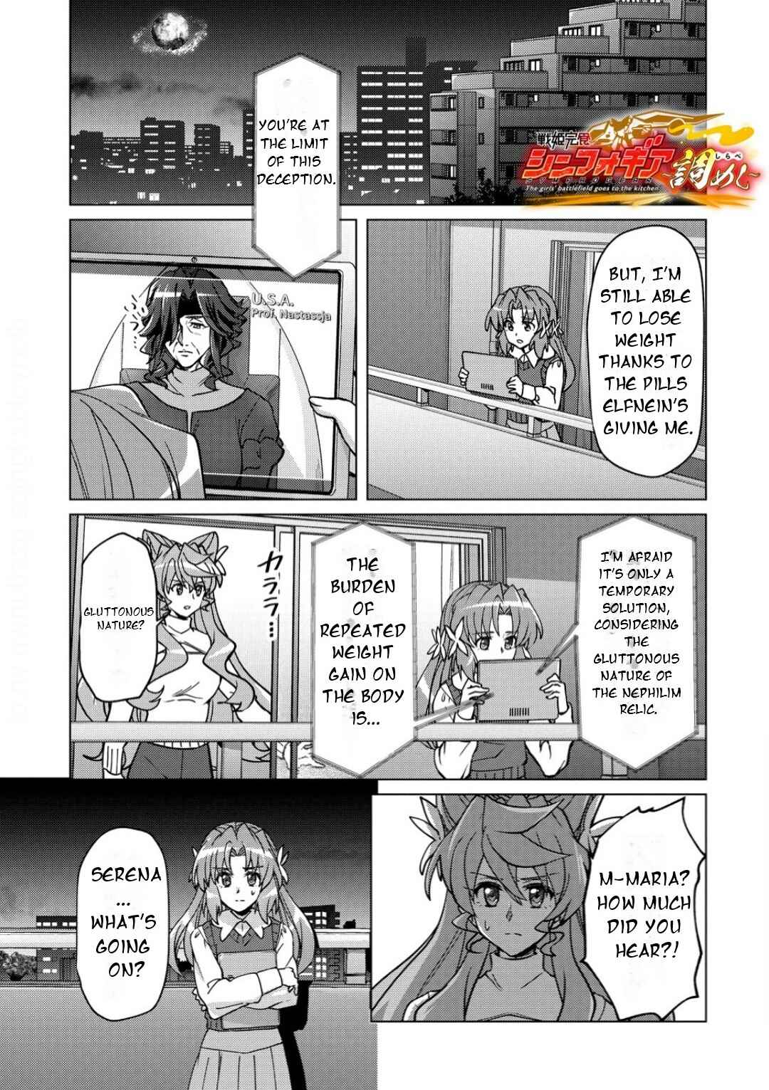 Senki Kanshoku Symphogear ~Shirabemeshi~ Chapter 40 - Page 2