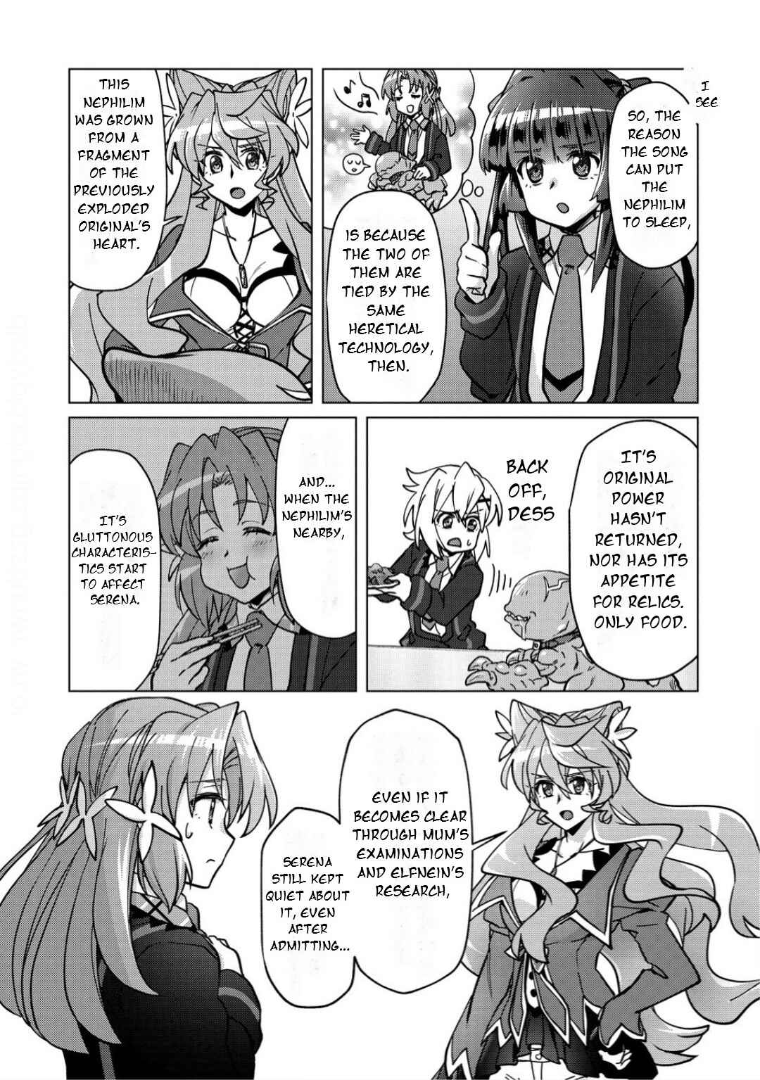 Senki Kanshoku Symphogear ~Shirabemeshi~ Chapter 40 - Page 6