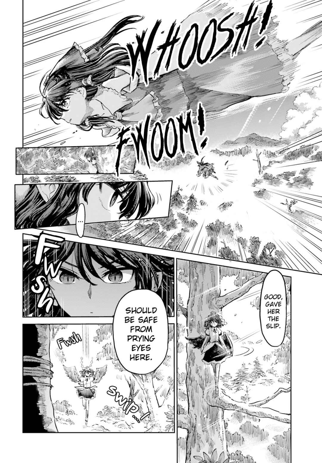 Touhou Suichouka: Lotus Eater-tachi no Suisei Chapter 44 - Page 12