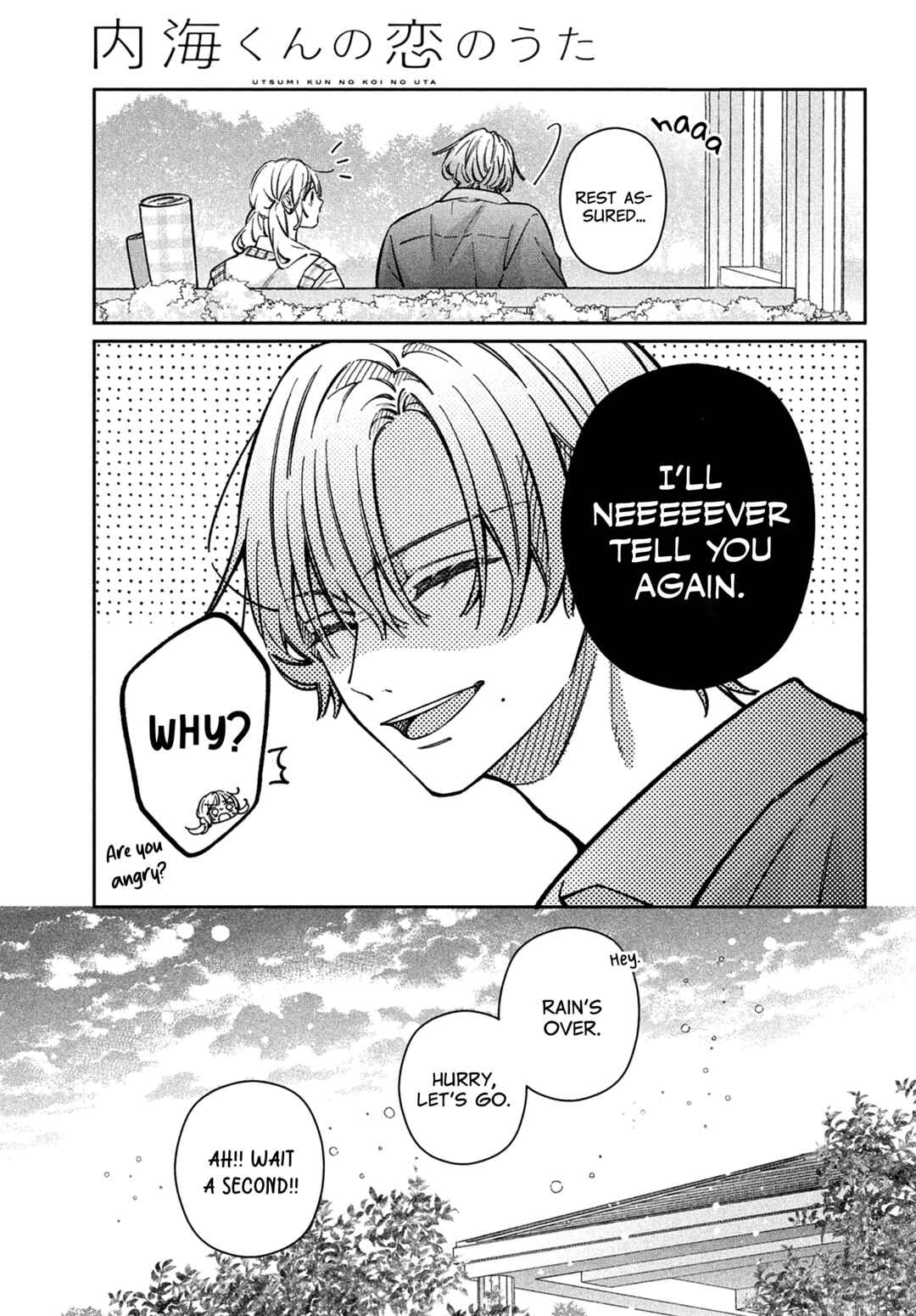 Utsumi-kun no Koi no Uta Chapter 18 - Page 39
