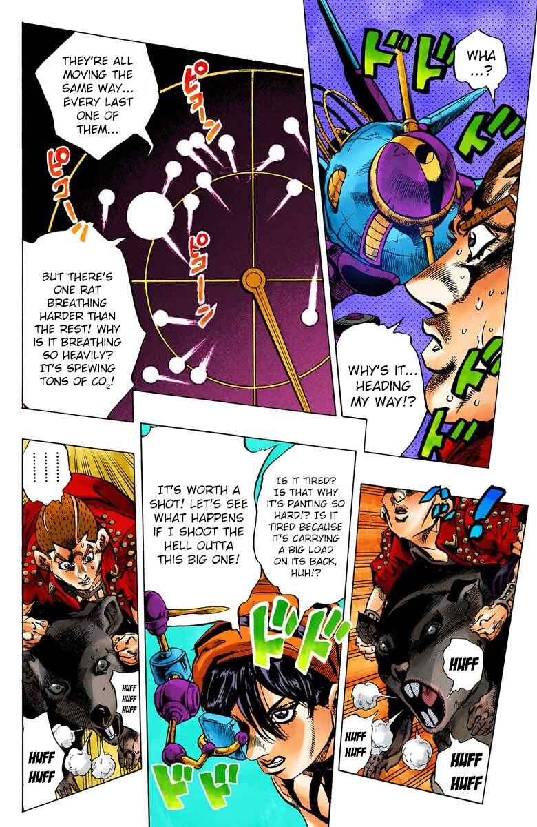 JoJo no Kimyou na Bouken: Part 5 - Ougon no Kaze Color-ban Chapter 35 - Page 17