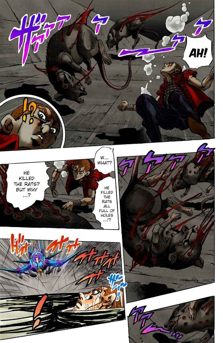 JoJo no Kimyou na Bouken: Part 5 - Ougon no Kaze Color-ban Chapter 35 - Page 8