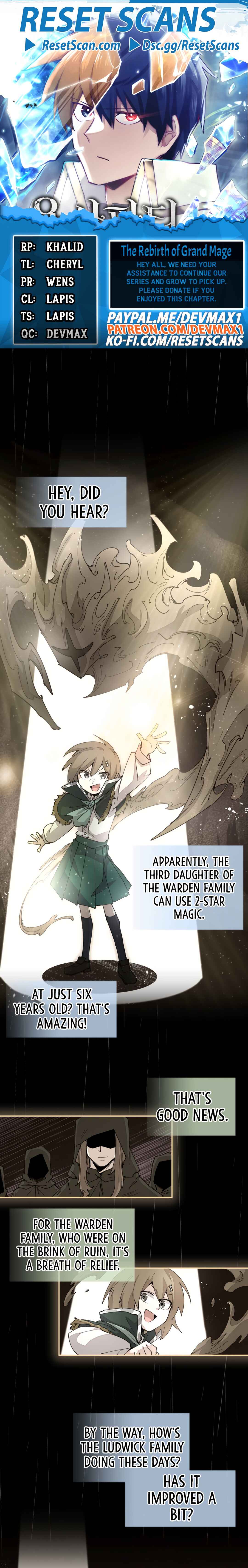 Reincarnation of the Hero Party's Grand Mage Chapter 47 - Page 1