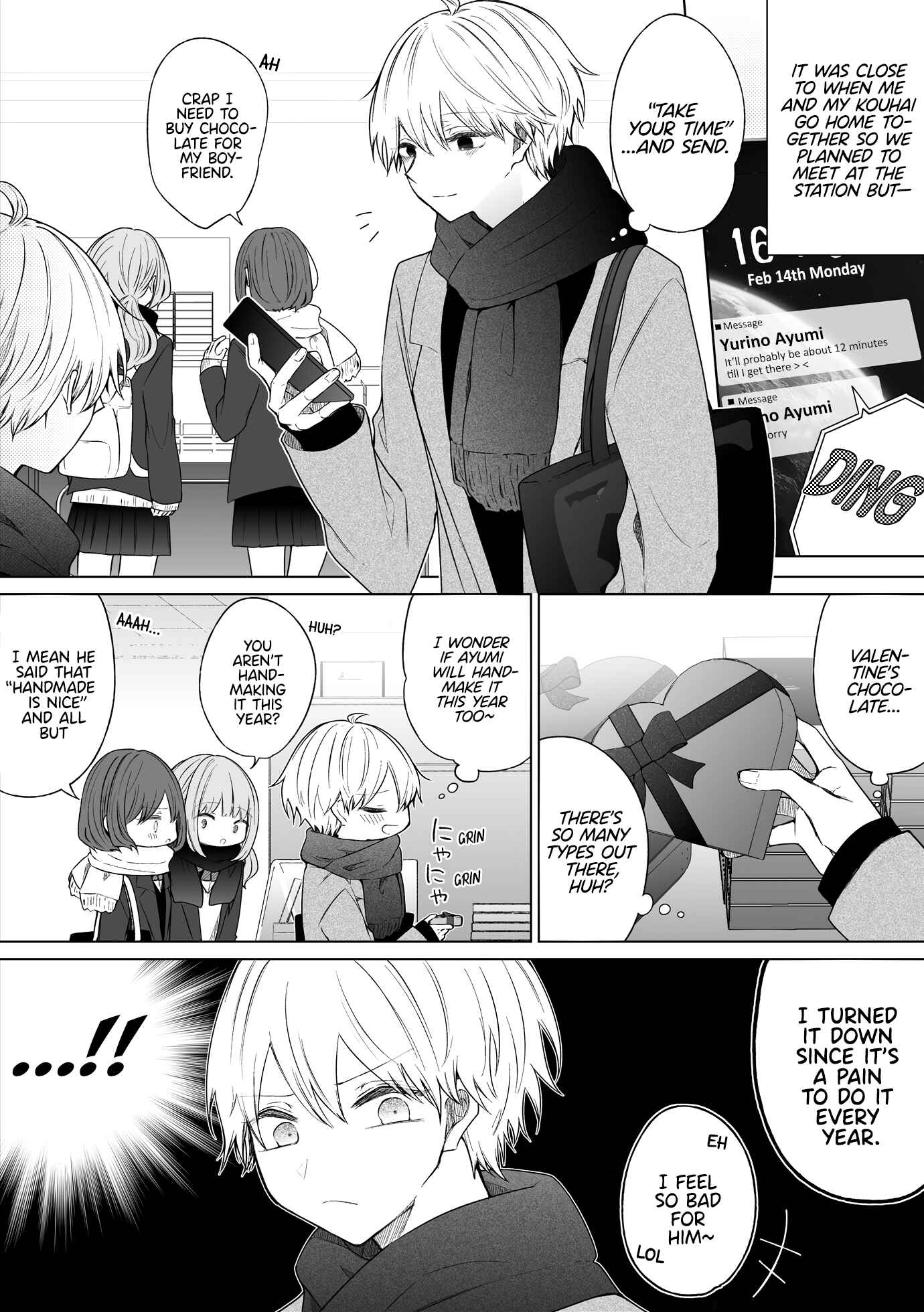 Ichizu de Bitch na Kouhai Chapter 127 - Page 1