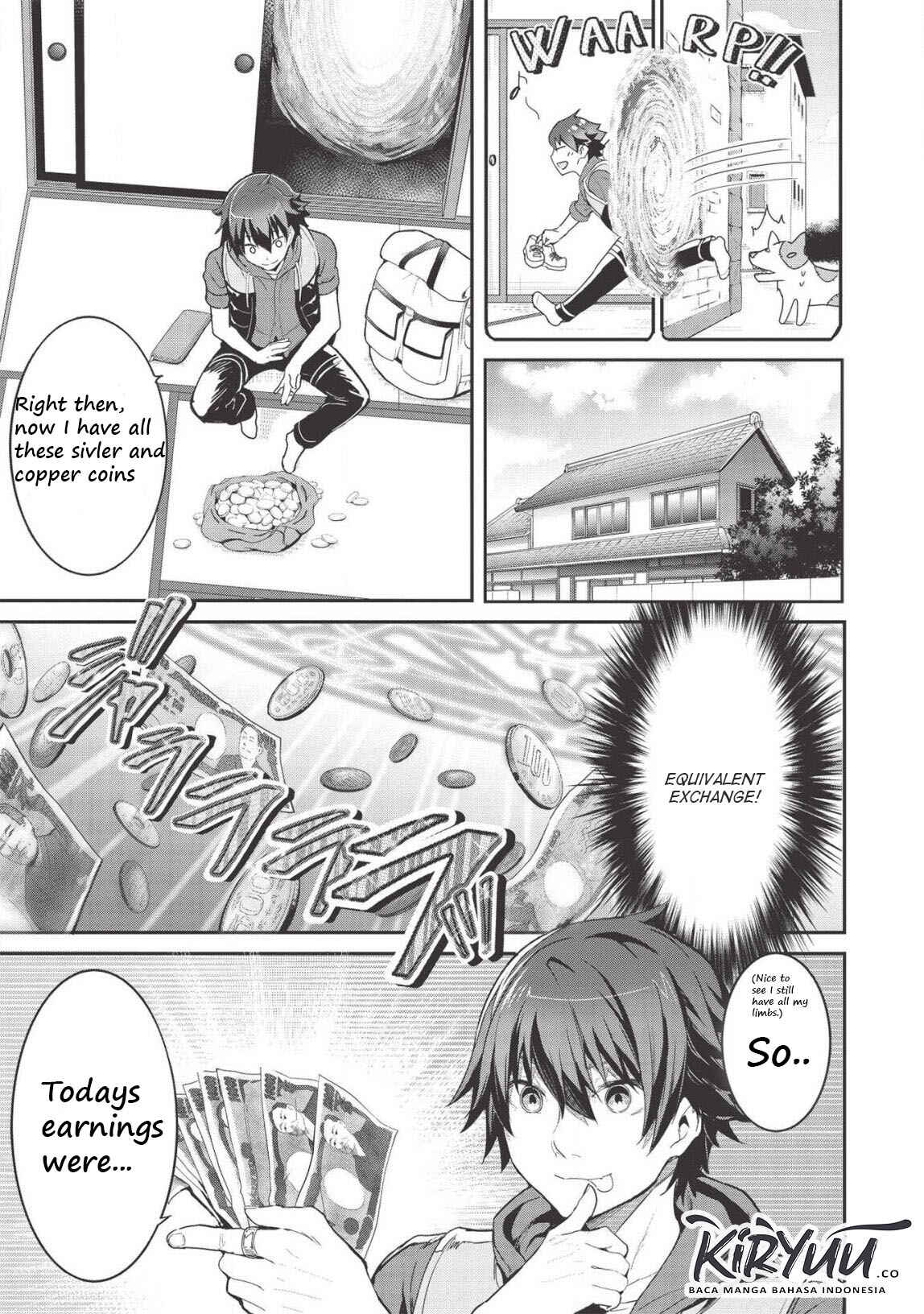 Itsudemo Jitaku ni Kaereru Ore wa, Isekai de Gyoushounin wo Hajimemashita Chapter 3.5 - Page 3